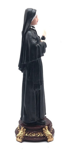 Imagem Santa Faustina Resina Linha Clássica 20 Cm