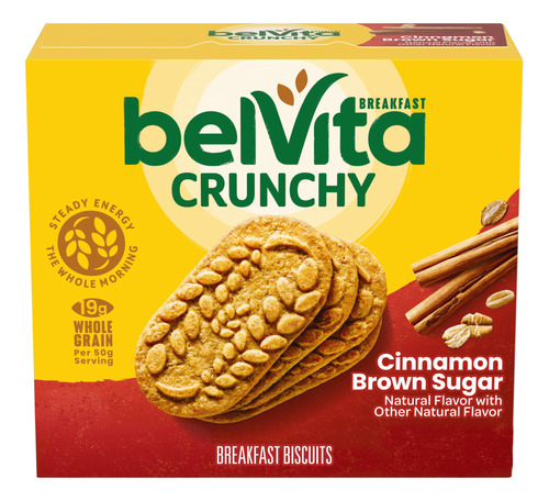 Belvita Galletas De Desayuno Con Canela Y Azucar Morena, 5 P