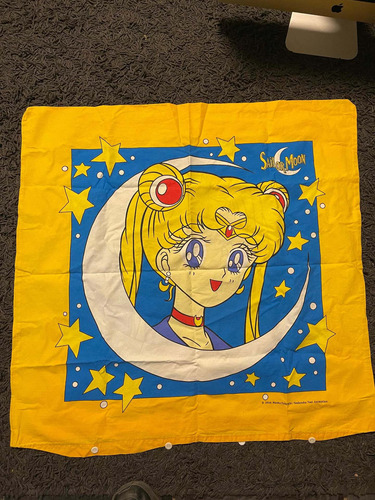 Funda Tela Vintage 1998 Sailor Moon 75x80 Cms