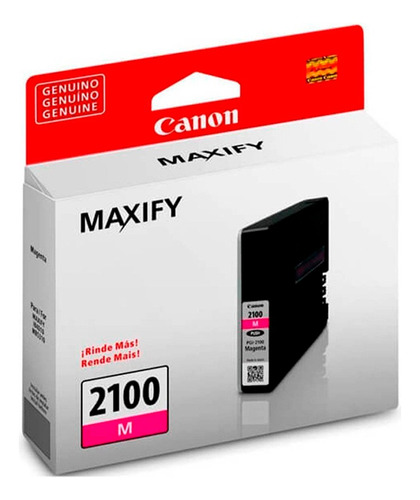 Cartucho De Tinta Canon 2100 Pgi-2100m Magenta Ib4010-mb5110