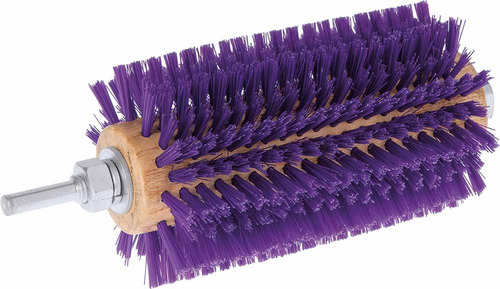 Weaver Leather Livestock Mini Cepillo Roto Purpura, 4 Pulgad