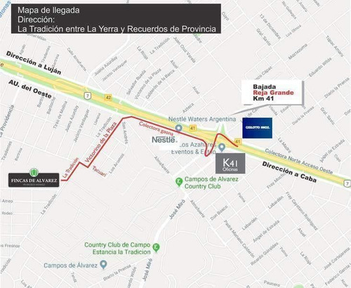 Imagen 3 de 6 de Oportunidad Única, Excelente Lote En Barrio Fincas De Álvarez, Moreno!