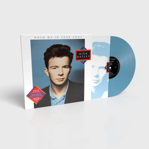 Rick Astley Hold Me In Your Arms Vinilo Azul Limitado Nuevo