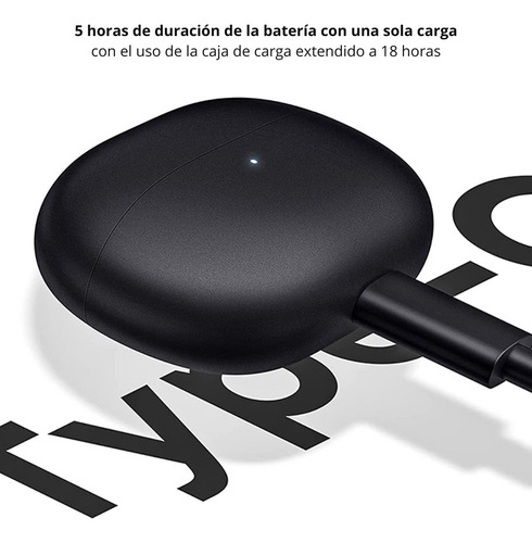 Auriculares Buds A3 - Inalámbricos Negro