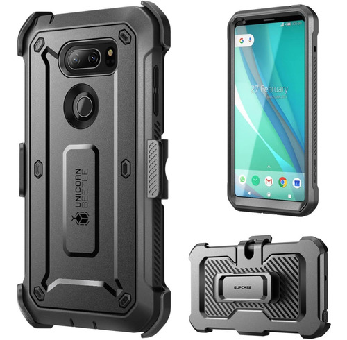 Imagen 4 de 8 de Case LG V35 Thinq LG G6 C/ Clip Protector Todo Terreno Armor