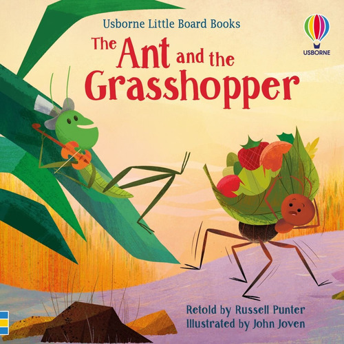 Ant And The Grasshopper, The  Little Board Books Kel Edicio