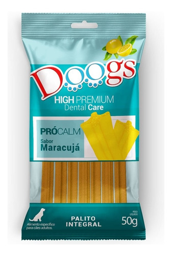 Palito Dental Care Procalm Sabor Maracuja Doogs 50g