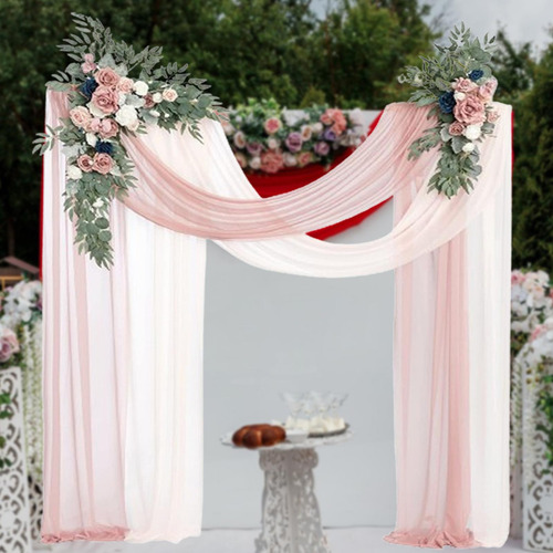 Conjunto De Flores Artificiales Para Decoración De Boda En
