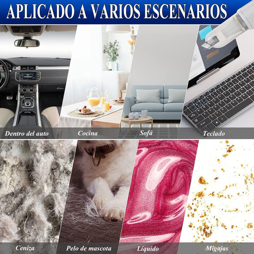Aspiradora De Mano Inalámbrica Aspirador De Coche De 120w