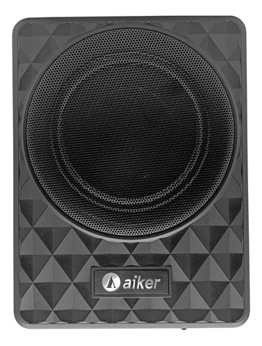 Caixa Amplificada Automotiva Subwoofer Slim 10 600w Graves Cor Preto