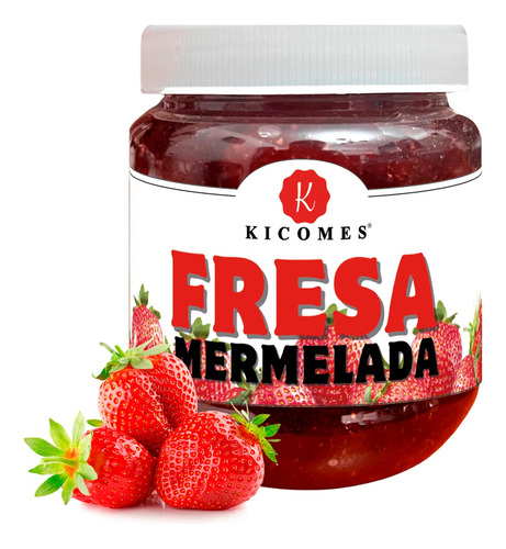 Mermelada Kicomes Hecha De Fruta Natural Selecta 340g