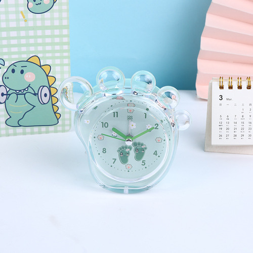 Reloj Despertador Con Forma De Pie, Bonita Gelatina De Crist