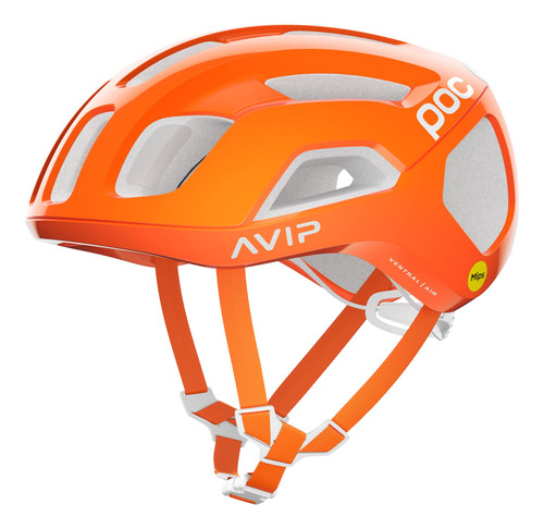 Poc Ventral Air Mips (cpsc) Casco De Ciclismo Naranja Fluor.