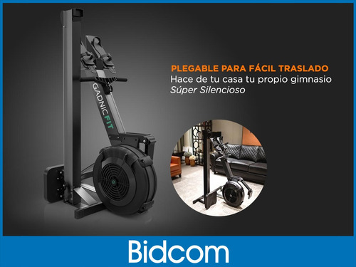 Maquina De Remo Simulador Remo Aire Funcional Fitness Gym
