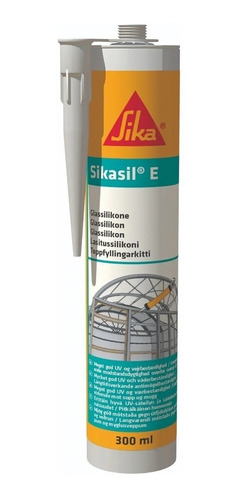 Sikasil E Sellador Silicona Acetico Vent X 300ml Incoloro