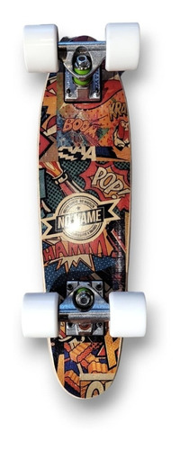 Mini Cruiser Completo Tipo Penny No Name Madera Alta Calidad