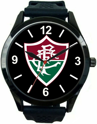 Kit 4 Relógios Pulso Esportivo Fluminense Masculino Promoção