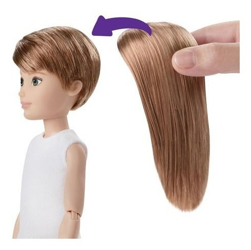 Imagem 2 de 8 de Creatable World Barbie Mattel Ruivo Dc-619 Fashion