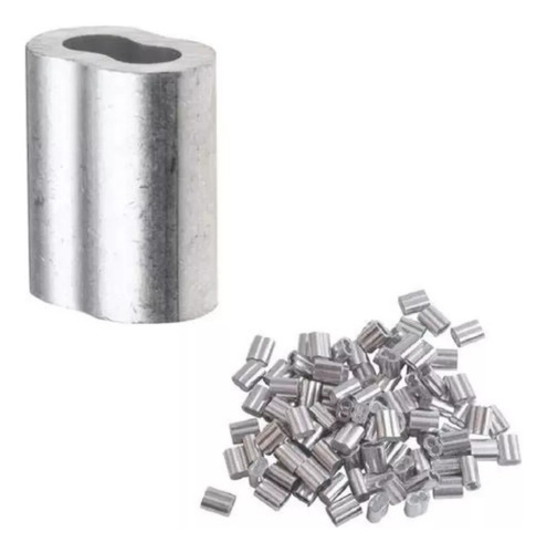 Casquillos O Furrules De Aluminio 1,5mm Para Piolas 200 Uni