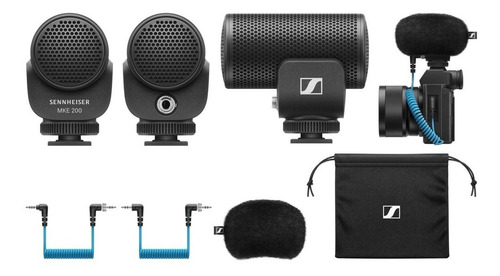 Imagen 4 de 4 de Sennheiser Mke200 Micrófono Para Cámara Direccional Celular