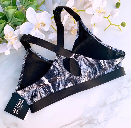 Bra Deportivo Victoria´s Secret 34a Negro Original Y Nuevo