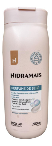 Creme Loção Corporal Hidramais Perfume De Bebê 200ml