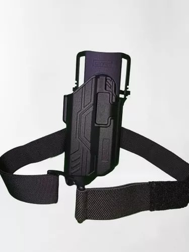 Holster Cytac Glock19 C/ Lampara Plataforma 3 Niveles Pierna