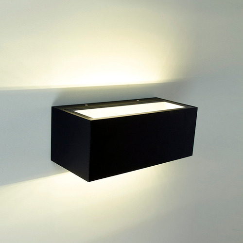 Imagen 2 de 7 de Lámpara Para Muro Exterior, Negro 20w Luz Día Tecnolite