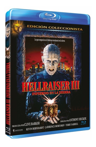 Blu-ray Hellraiser 3 Hell On Earth / Infierno En La Tierra