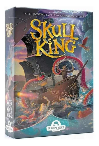 Skull King Juego De Mesa, Cartas De Piratas, Skull King Game