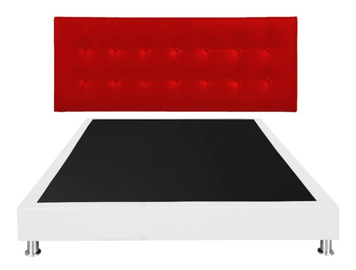 Cabecero + Base Cama 140x190 Doble. Varios Colores.