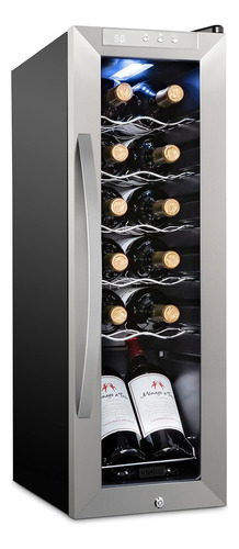 Schmecke Refrigerador De Vino Con Compresor De 12 Botellas C