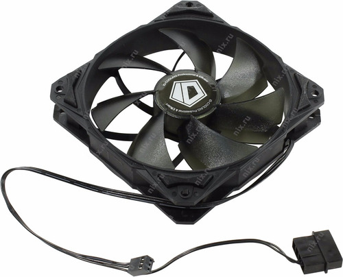 Imagen 5 de 9 de Cooler Gabinete 120mm 1600rpm 60cfm Antivibracion Id-cooling
