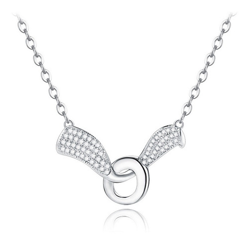 Collar Especial De Plata 0.925 Con Zirconia - 1174