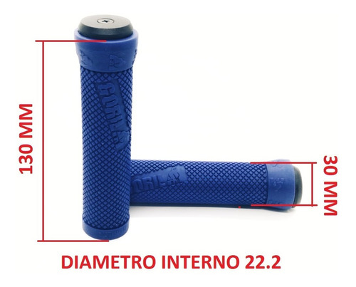 Imagen 2 de 6 de Puños Bicicleta Mtb Bmx Manoplas Grip Goma Kraton Comodos