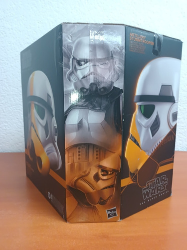 Artillery Stormtrooper Helmet Star Wars The Black Series (Usado)