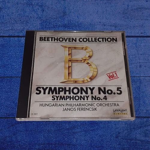 Beethoven Collection Symphony 5 Y 4 Cd Usa Maceo-disqueria