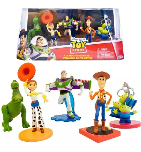 Toy Story Classic Figurine Set Com 5 Personagens Disney