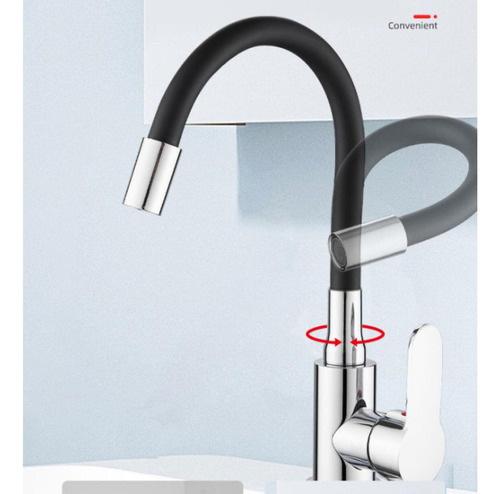 Grifo De Cocina Gourmet Para Encimera, Fregadero Flexible, 1