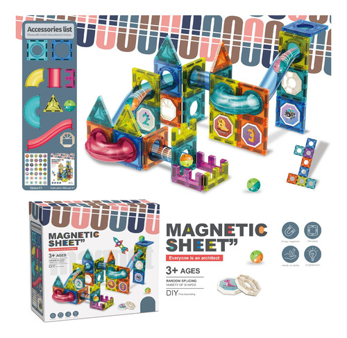 Set Bloques De Construcción Magnéticos 98 Pcs - Irion