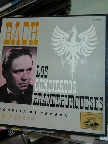 Vinilo 4239 - Bach- Los Conciertos Brandeburgueses N° 1 A 