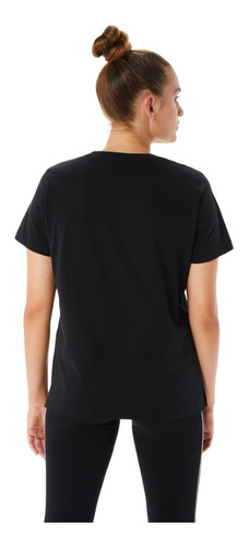 Polo Asics Training Core Graphic Tee Black Mujer