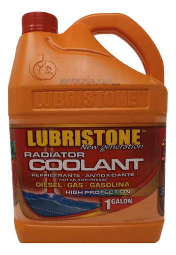 Refrigerante Lubristone Rojo - 1galon Diesel-gas Gasolina