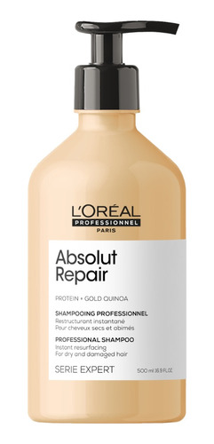 Absolut Repair Shampoo Para El Cabello Dañado De 500 Ml 