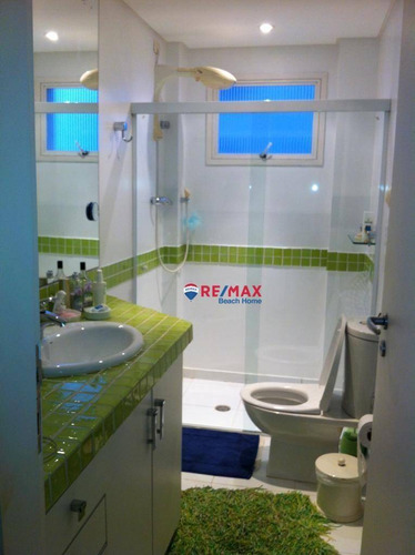 Imagem 18 de 30 de Apartamento Com 3 Dormitórios À Venda, 120 M² Por R$ 1.050.000,00 - Praia Das Pitangueiras - Guarujá/sp - Ap3361