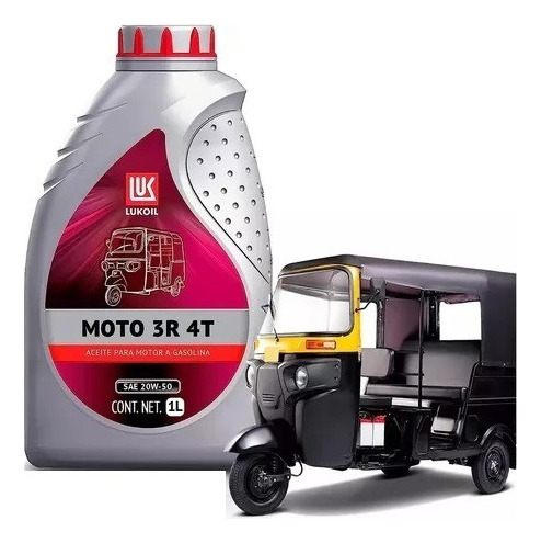 Aceite Lukoil Para Moto 3r 4t Sae 20w-50