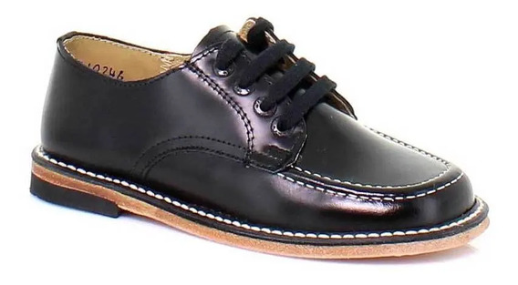 Zapato escolar Elefante negro con suela de vaqueta Talla (17.5-27.0) –  Zapatos Escolares