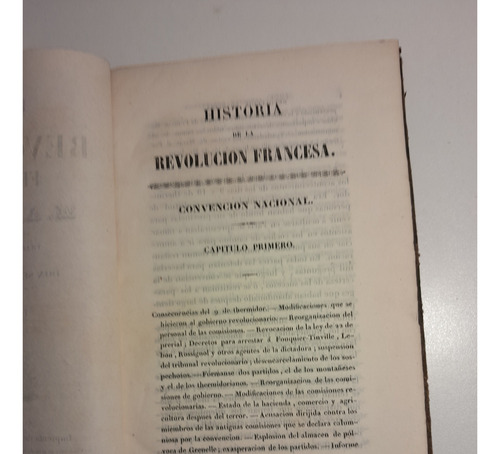 Historia De La Revolución Francesa,m.a.thiers,tomo Viii,1840 (Usado)