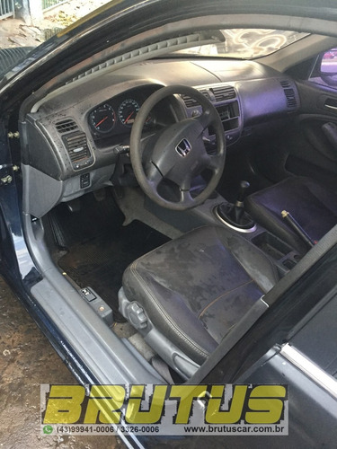 Honda Civic 1.7 2002 Sucata Para Retirada De Peças