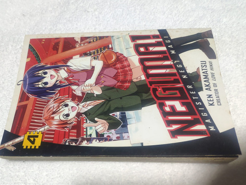 Negima 4, Libro De Manga.